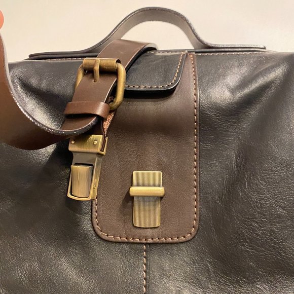 NWT Chiarugi Italy Italian Handmade Leather Men's Unisex Travel Backpack Bag‎ - Picture 5 of 14